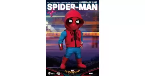 Beast-Kingdom USA  Spider-Man：Homecoming Spider-Man Homemade Suit Egg  Attack Action Figure