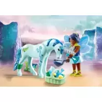 Healing Fairy with unicorn