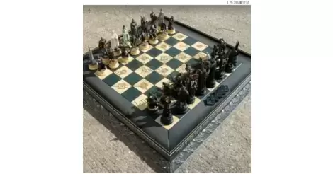 Jeux d'échecs Le seigneur des anneaux - Echiquier
