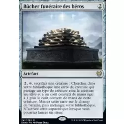 Bûcher funéraire des héros