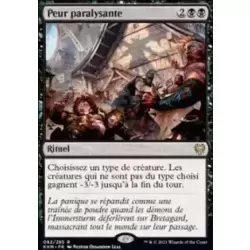 Peur paralysante