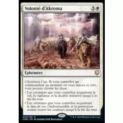Volonté d'Akroma