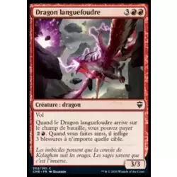 Dragon languefoudre