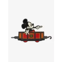 Mickey In Train Car