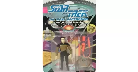 LT Commander Data Action Figure Star Trek TNG 1992 Playmates Toys Unpunched MOC for sale online