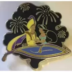 Disney Park Attractions Mystery Box Collection - Aladdin and Jasmine