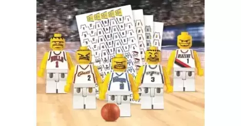 LEGO NBA Basketball Teams