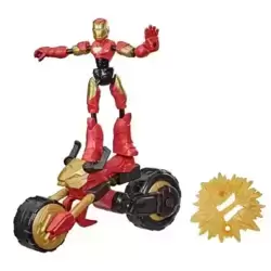 Flex Rider Iron Man and Motorcycle