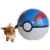 Pokémon Action Figures - Clip\'N\'Go Eevee Great Ball