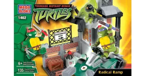 Radical Ramp Teenage Mutant Ninja Turtles Mega Bloks