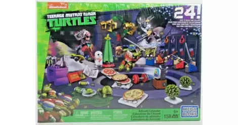 NEW Mega Bloks Teenage Mutant Ninja Turtles Advent Calendar TMNT Christmas 