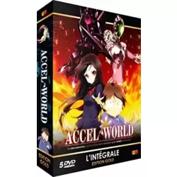 Accel World-Intégrale (5 DVD + Livret) [Édition Gold]