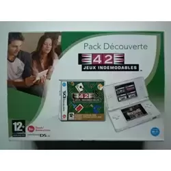 Console Nintendo DS White - 42 Jeux Indemodables