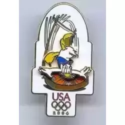 Decathlon Series Pin Pursuit - USA Olympic Donald Duck Pole Vault