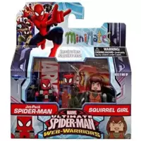 Jet-Pack Spider-Man And Squirrel Girl