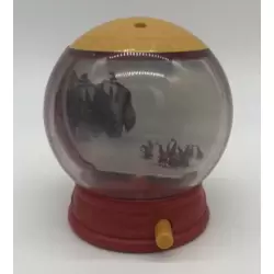 Boule magique du Père Noël
