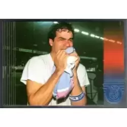 25 Avril 1998 - Raí ses adieux en pleurs , au Parc des Princes