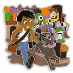 Pixar Quarterly Series - Coco - Miguel and Dante