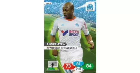 ADRENALYN xl ligue des champions 13/14 ANDRE AYEW-Olympique de Marseille