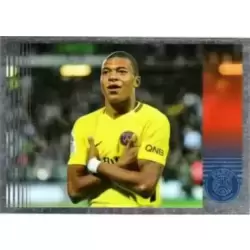 Kylian Mbappé (en action)