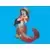 Disney Pins Open Edition - ( Unauthorized) - Red Jasmine as Mermaid
