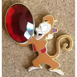 Disney Store Europe Aladdin Pin Box Set - Abu Holding The Jewel