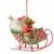 Dr Seuss by Jim Shore - Grinch/Max in Sleigh Ornament