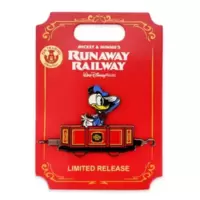 Donald Duck Pin – Mickey & Minnie's Runaway Railway – Limited Release