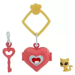 Cat in a heart