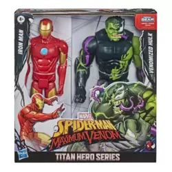 Iron Man Vs. Venomized Hulk - Blast Gear