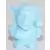 Tree Trunks and Elves - Light green leaf tree trunk and sprite with hammer
