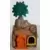 Tree Trunks and Elves - Dark green \