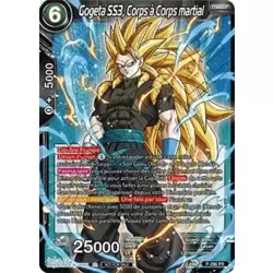 Carte dragon ball super BT5-038 gogeta, le héros ressuscité super rare