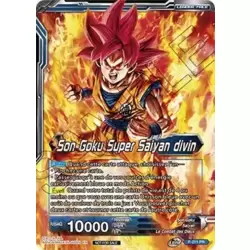 Son Goku Super Saiyan divin // Son Goku SSGSS, Renaissance du Trancheur d’Âme