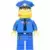 Lego The Simpsons Minifigures - Chief Wiggum with Dark Pink Frosting Splotches on Face and Shirt