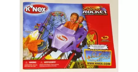 K'NEX 63166 Rippin' Rocket Roller Coaster as Is for sale online 