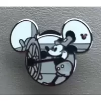 2019 Hidden Mickey Series - Disney Short Films - Steamboat Willie