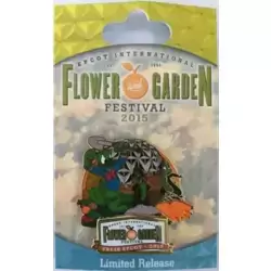 Epcot Flower and Garden Festival 2015 - Logo Pin