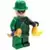 LEGO Super Heroes Minifigures - The Riddler - Green and Dark Green Zipper Outfit