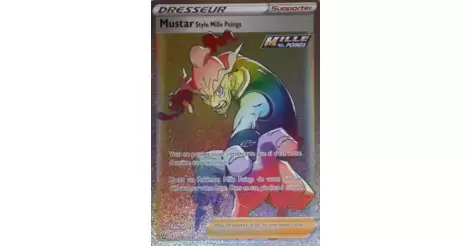 Mustar Style Mille Poings Full Art Ultra Rare numéro 163/163 - Épée