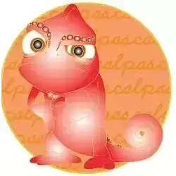 Cursive Cuties - Red Pascal