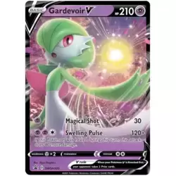 016/073 Gardevoir V, Rare Holo V Card