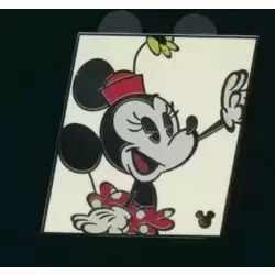2019 Hidden Mickey Series - Animated Shorts Art Style - Minnie Mouse