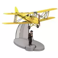 Biplan d'Acrobatie Jaune - L'île Noire