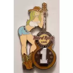 1st Anniversary Girl and Guitar