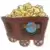 Goldrush Mining Cart with Gold Nuggets (error)