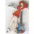 orange-dressed waitress w/blue guitar