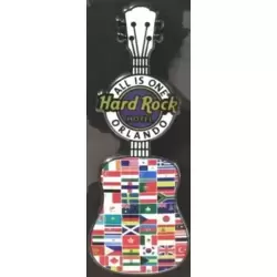 All Is One Flag Guitar