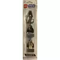 LEGO Star Wars Magnet Set: Chewbacca, Vader and Obi-Wan