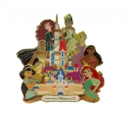 Pin Trading Carnival 2021 - Princess Designer Set - Hong Kong Disneyland